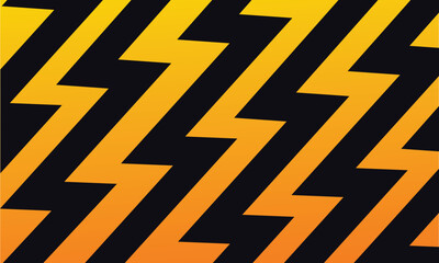 Zigzag Black Orange Background. thumbnail video print web background.