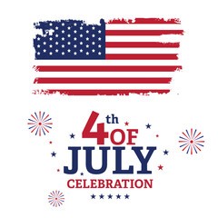 Happy independence day usa poster 