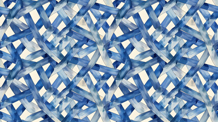 a blue and white abstract watercolor pattern