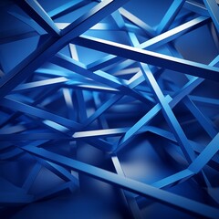 Abstract geometric blue background 