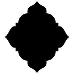 Islamic Label Emblem Shape Glyph Pictogram symbol visual illustration