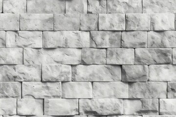 b'Whitewashed brick wall texture background'