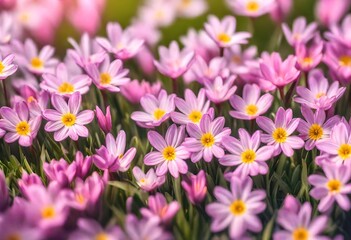 Obraz premium purple and white flowers