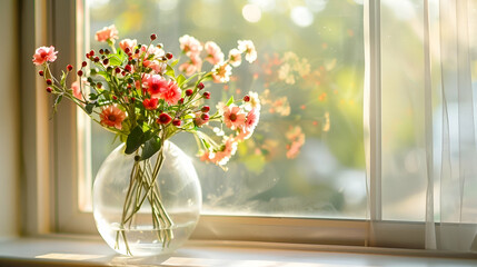 Flower vase, furniture, home decoration