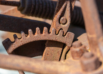 old gears rusty