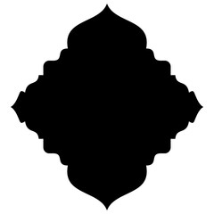Islamic Label Emblem Shape Glyph Pictogram symbol visual illustration