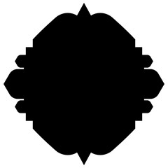 Islamic Label Emblem Shape Glyph Pictogram symbol visual illustration