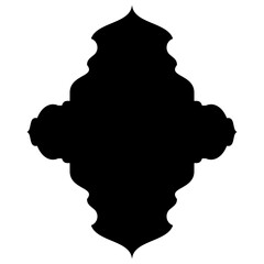 Islamic Label Emblem Shape Glyph Pictogram symbol visual illustration