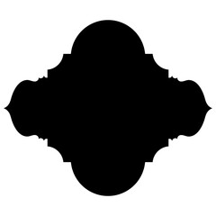 Islamic Label Emblem Shape Glyph Pictogram symbol visual illustration