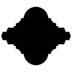 Islamic Label Emblem Shape Glyph Pictogram symbol visual illustration