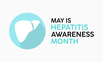 National Hepatitis Testing Day health awareness vector illustration. Disease prevention vector template for banner, card, background.