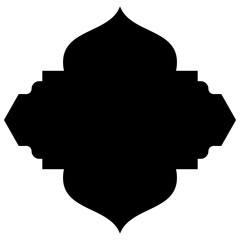 Islamic Label Emblem Shape Glyph Pictogram symbol visual illustration