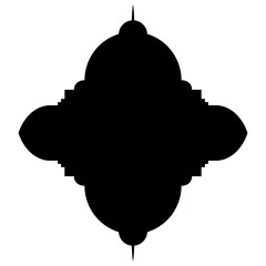 Islamic Label Emblem Shape Glyph Pictogram symbol visual illustration