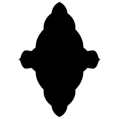 Islamic Label Emblem Shape Glyph Pictogram symbol visual illustration Timeless Pictogram Symbols: Traditional Turkish, Iranian, and Arabic Design for Ramadan & Eid Emblems