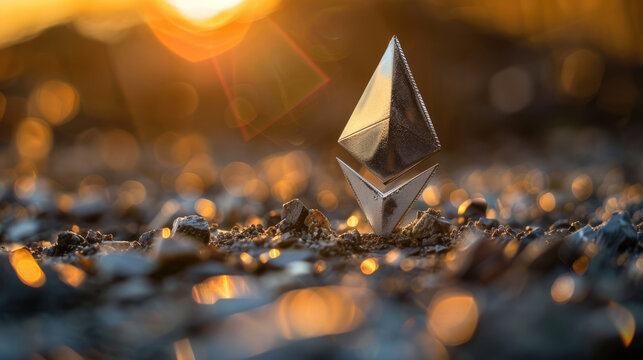 Ethereum cryptocurrency coin. Second-generation cryptocurrencies