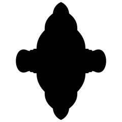 Islamic Label Emblem Shape Glyph Pictogram symbol visual illustration