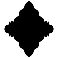 Islamic Label Emblem Shape Glyph Pictogram symbol visual illustration
