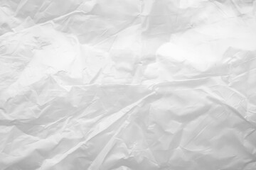 White plastic bag texture background
