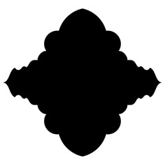 Islamic Label Emblem Shape Glyph Pictogram symbol visual illustration