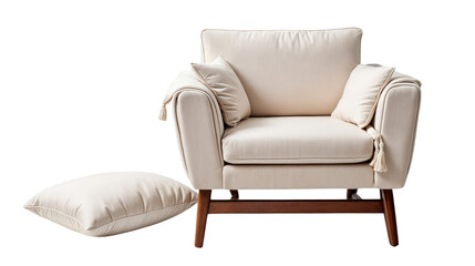 armchair isolated on white background