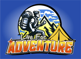 LIVE FOR ADVENTURE VEKTOR.eps