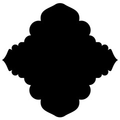 Islamic Label Emblem Shape Glyph Pictogram symbol visual illustration