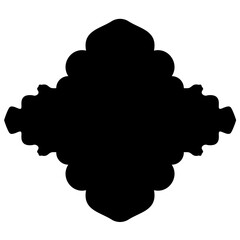 Islamic Label Emblem Shape Glyph Pictogram symbol visual illustration