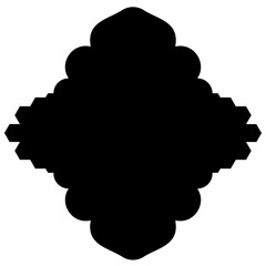 Islamic Label Emblem Shape Glyph Pictogram symbol visual illustration