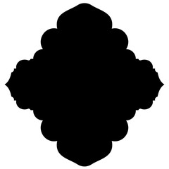 Islamic Label Emblem Shape Glyph Pictogram symbol visual illustration