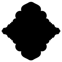 Islamic Label Emblem Shape Glyph Pictogram symbol visual illustration