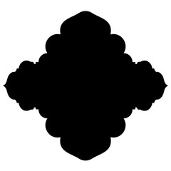 Islamic Label Emblem Shape Glyph Pictogram symbol visual illustration