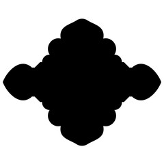 Islamic Label Emblem Shape Glyph Pictogram symbol visual illustration