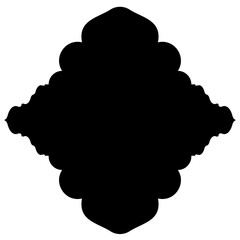 Islamic Label Emblem Shape Glyph Pictogram symbol visual illustration