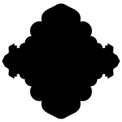 Islamic Label Emblem Shape Glyph Pictogram symbol visual illustration