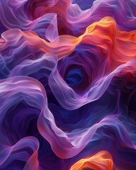 b'Colorful abstract background with a hint of purple, blue and orange'