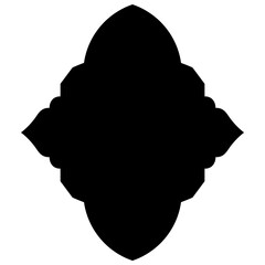 Islamic Label Emblem Shape Glyph Pictogram symbol visual illustration