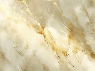 Fototapeta premium Ethereal Cream. Ivory Marble Streaked with Golden Veins for a Touch of Splendor.