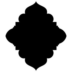 Islamic Label Emblem Shape Glyph Pictogram symbol visual illustration