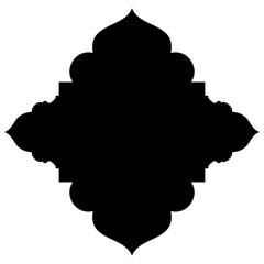 Islamic Label Emblem Shape Glyph Pictogram symbol visual illustration