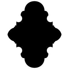 Islamic Label Emblem Shape Glyph Pictogram symbol visual illustration