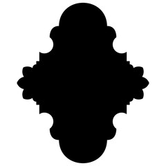 Islamic Label Emblem Shape Glyph Pictogram symbol visual illustration