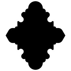 Islamic Label Emblem Shape Glyph Pictogram symbol visual illustration