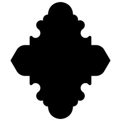 Islamic Label Emblem Shape Glyph Pictogram symbol visual illustration