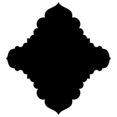 Islamic Label Emblem Shape Glyph Pictogram symbol visual illustration