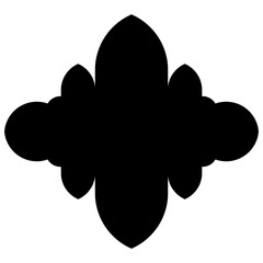 Islamic Label Emblem Shape Glyph Pictogram symbol visual illustration