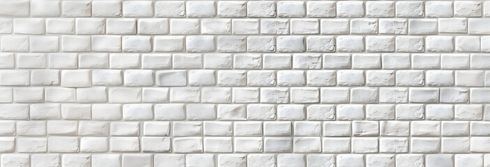 Obraz premium seamless white brick wall background