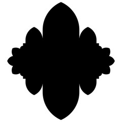 Islamic Label Emblem Shape Glyph Pictogram symbol visual illustration