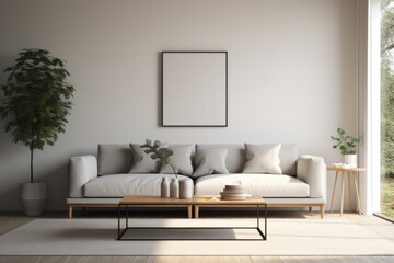 Fototapeta premium Room architecture furniture cushion.