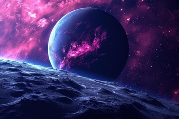 Obraz premium Planet space astronomy universe.