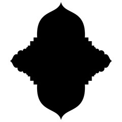 Stunning Glyph Designs: Traditional Turkish, Iranian, Arabic Emblem Shapes for Ramadan & Eid Visuals Label Emblem Shape Glyph Pictogram symbol visual illustration